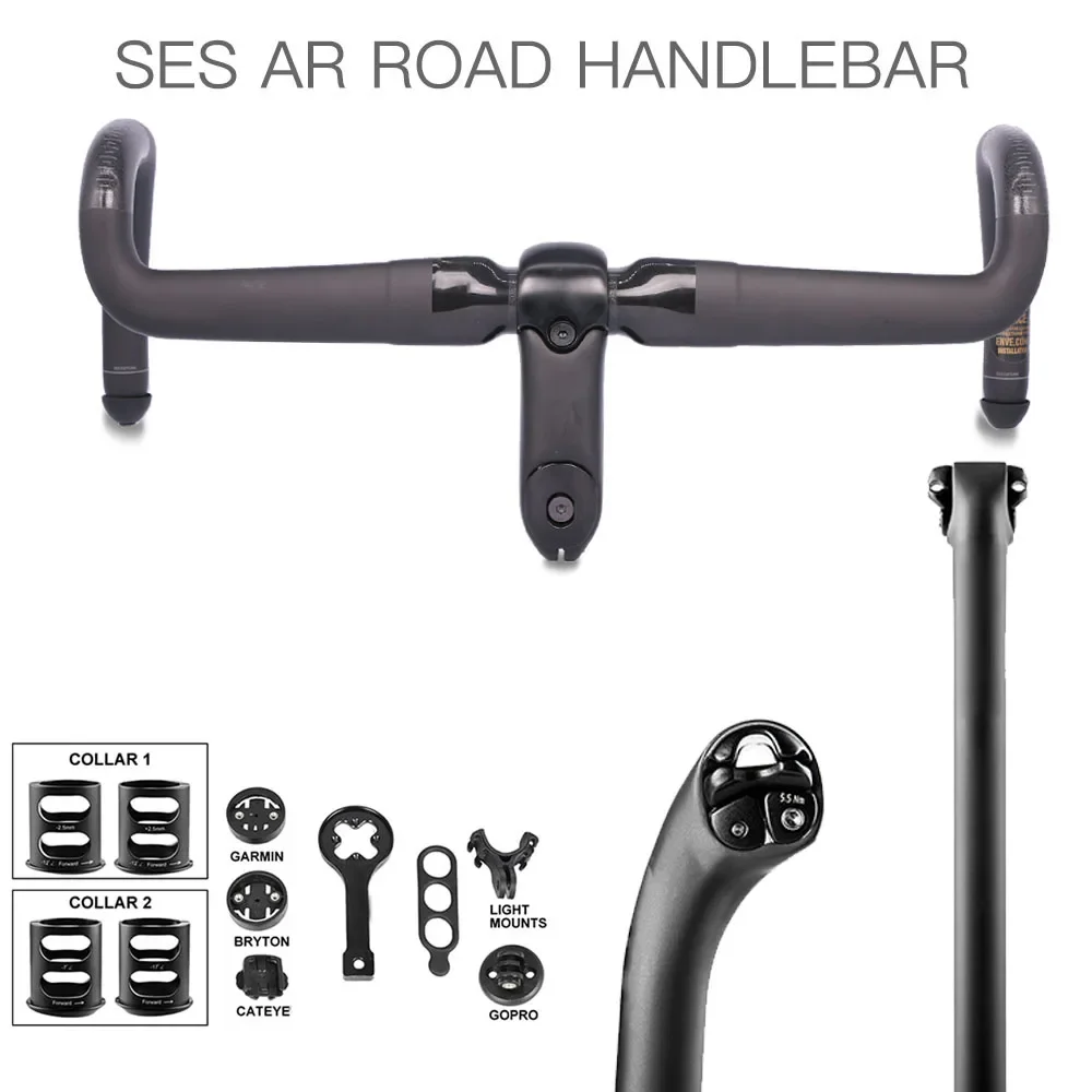 Carbon Fiber Saddle - Guidão de Carbono T1000 SES 2021,
