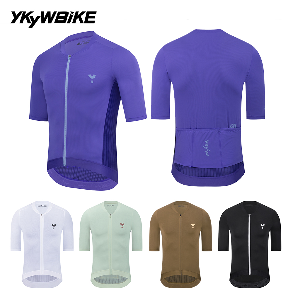 Ykyw Cycling Gear - Camisa de Ciclismo Roxa YKYW 2025