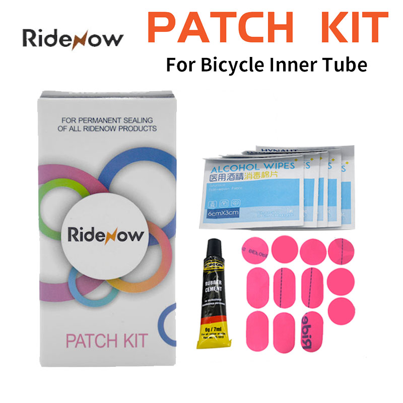 Bicycle Repair Kit - Ridenow patch kit tpu ferramenta de