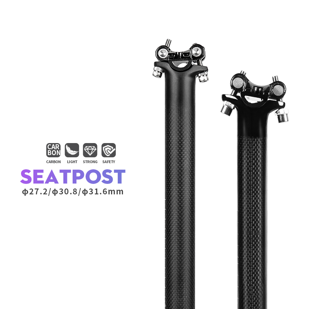 Carbon Fiber Saddle - TOSEEK Espigão de Selim em Fibra