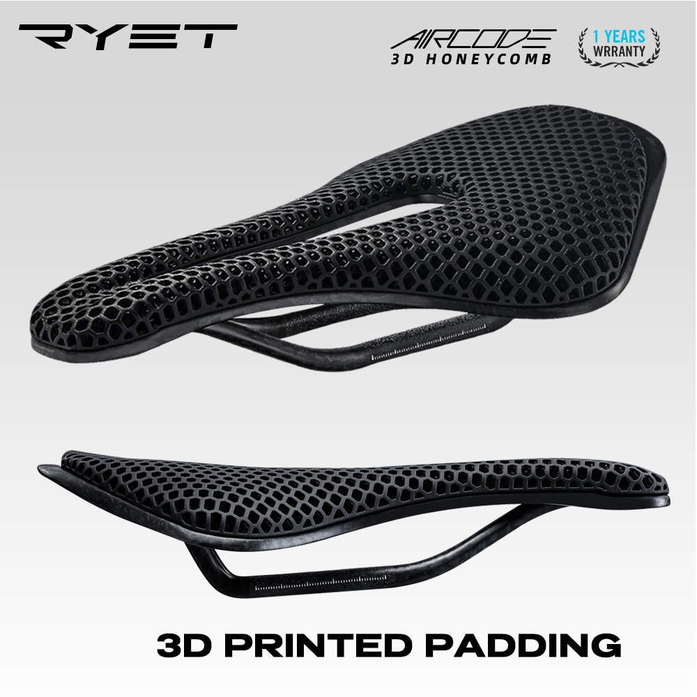Carbon Fiber Saddle - Ryet 3d impresso sela de bicicleta