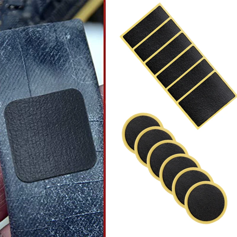 Bicycle Repair Kit - 12pçs remendos de borracha para punção,