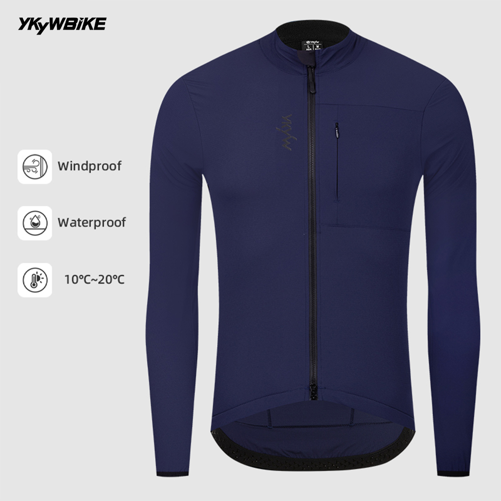 Ykyw Cycling Gear - Ykyw jaqueta masculina de manga longa,
