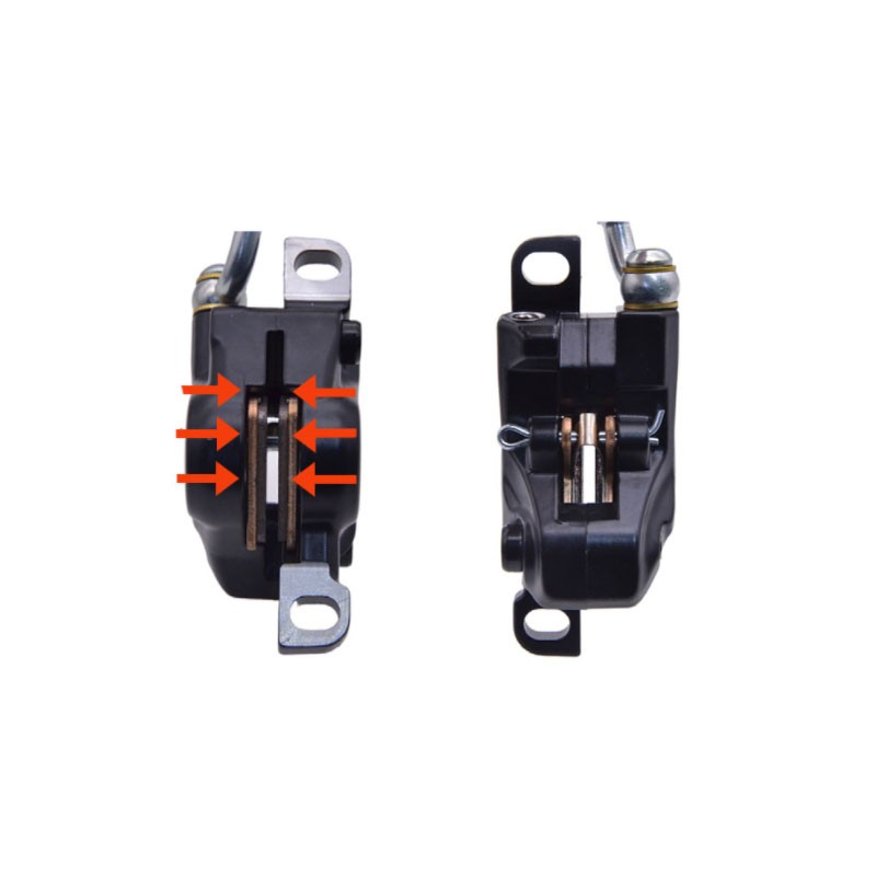 E-Bike Brake Pad para XOD, Tip - Ykyw Cycling Gear avaliação e preço
