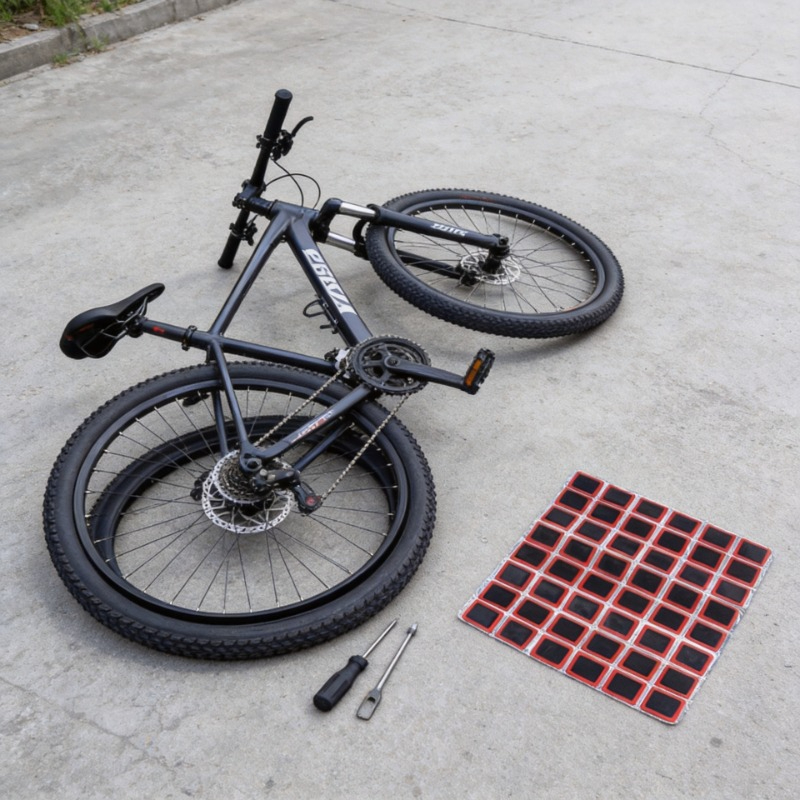 Remendos de Borracha para Pneu - Bicycle Repair Kit avaliação e preço