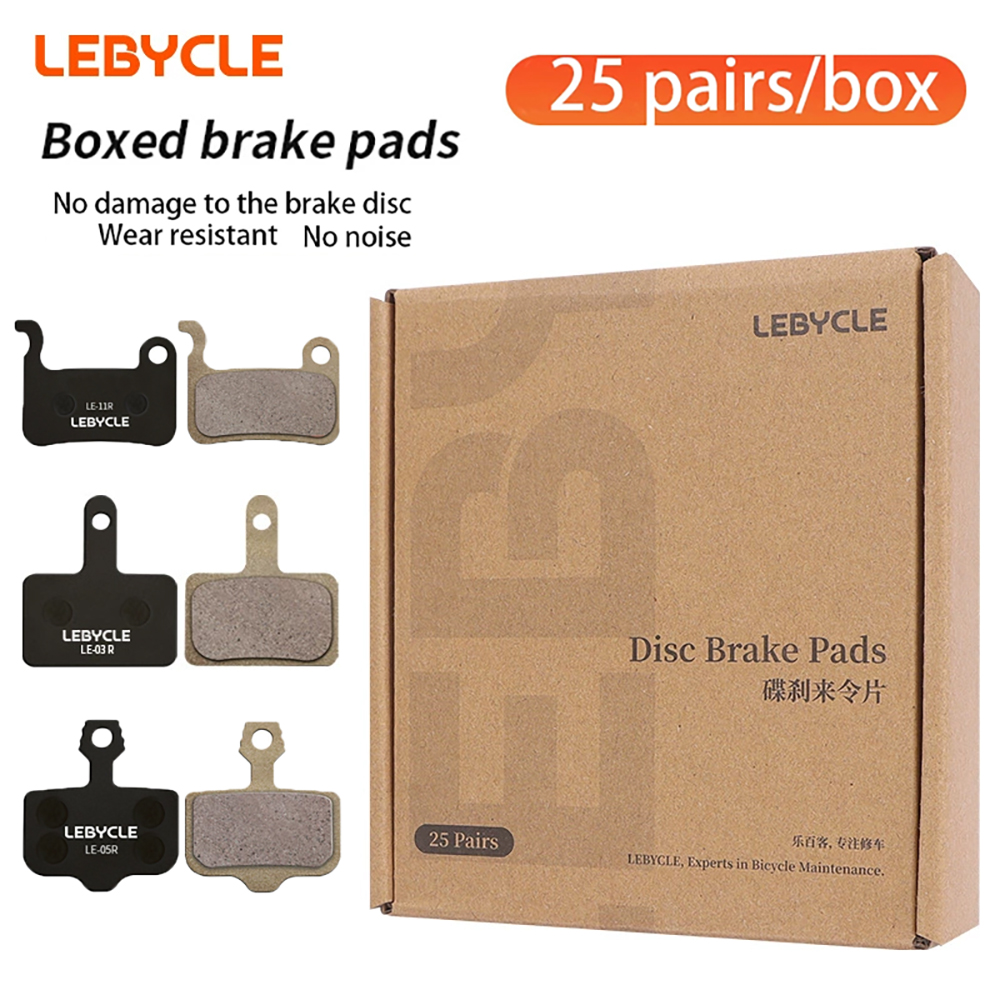 25 pares de pastilhas de freio - Ykyw Cycling Gear avaliação e preço