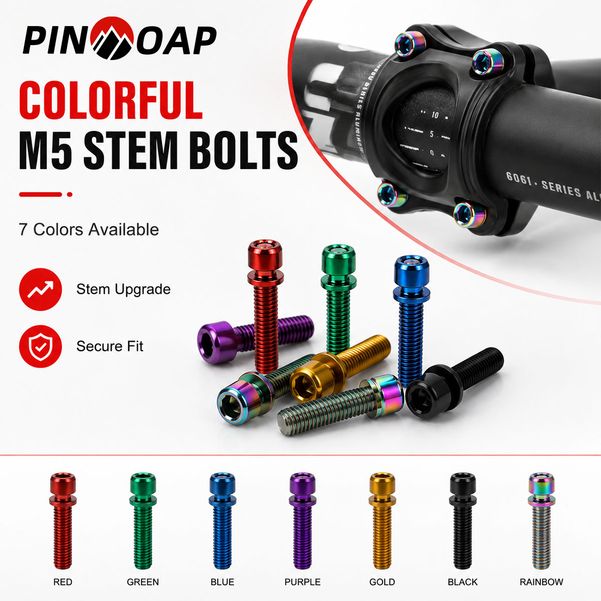 PINMOAP Conjunto de 6 Parafuso - Bicycle Repair Kit avaliação e preço