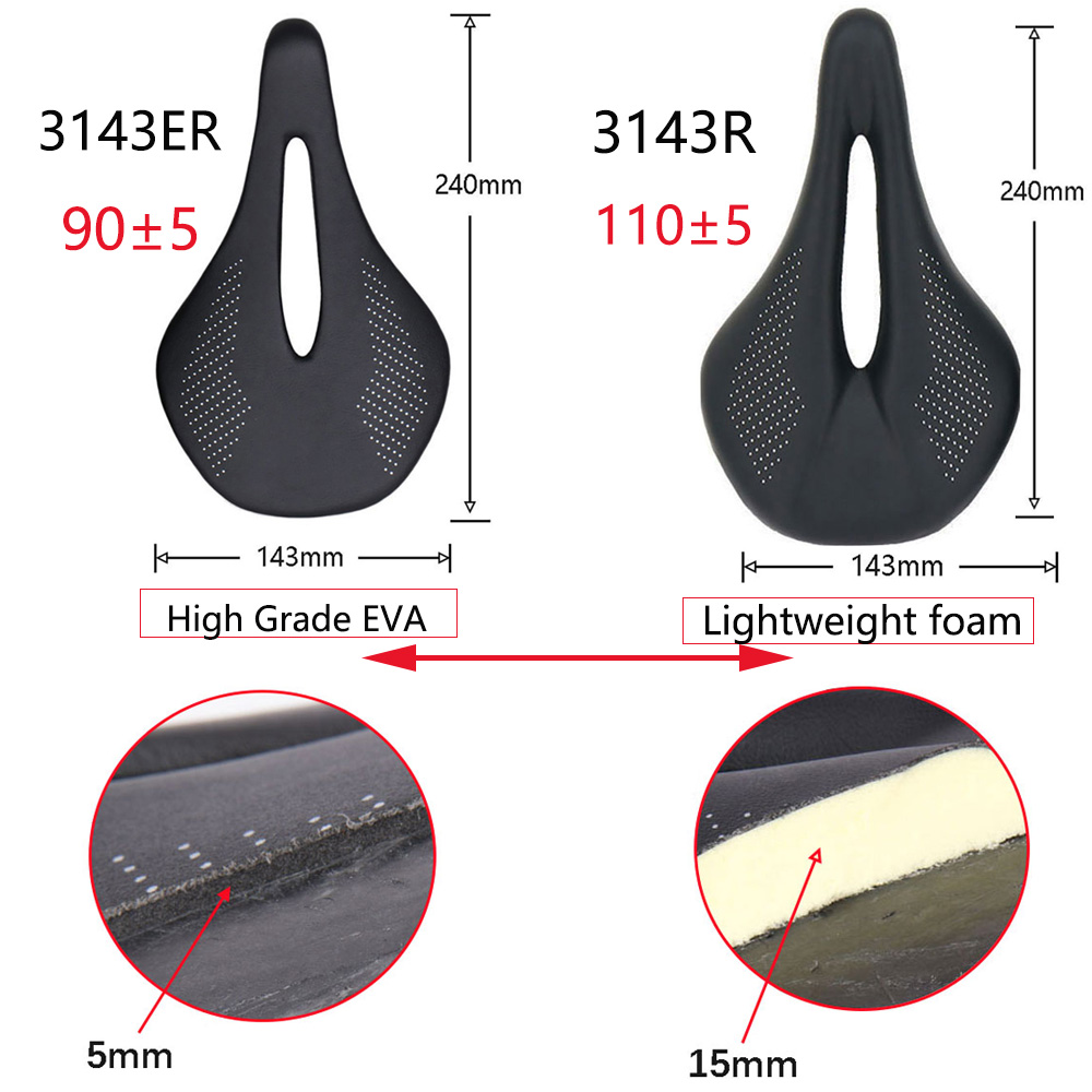 Novo Selim de Bicicleta em EVA - Carbon Fiber Saddle avaliação e preço