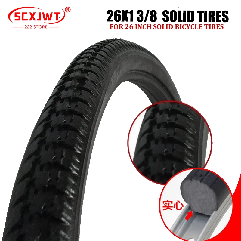 26 polegadas 26*1 3/8 biciclet - Cycling Gear Black avaliação e preço