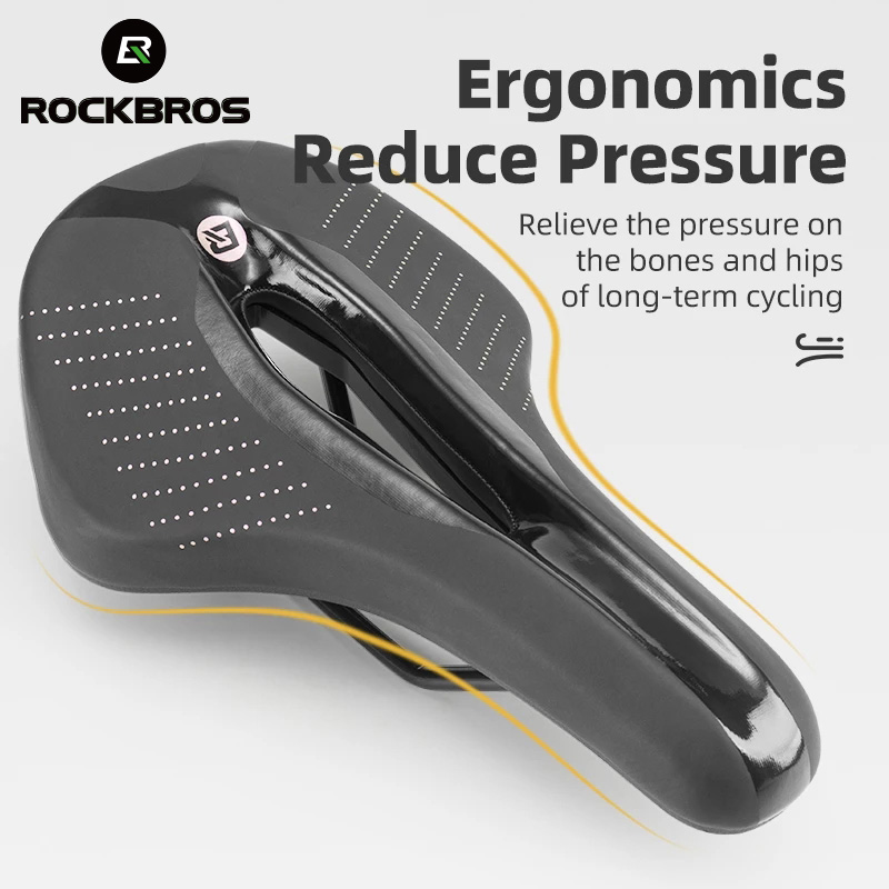 Rockbros ciclismo sela respirá - Carbon Fiber Saddle avaliação e preço
